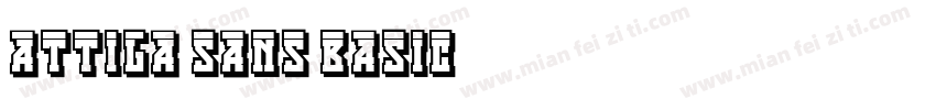 attila sans basic字体转换